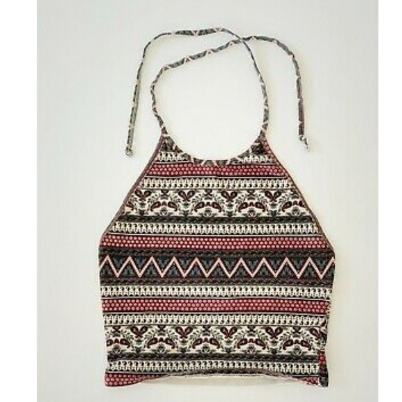 Urban Outfitters Tops - Urban Outfitters Paisley Printed Halter Top